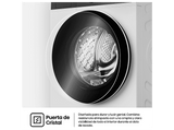Lavadora carga frontal - Hisense WF5I9043BWFS, 9 kg, 1400 rpm, 18 programas, Fondo reducido 47cm, Programa Mascotas, Blanco