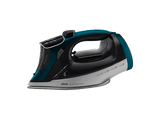 Plancha de vapor - Ufesa Nova Origin, 3200W, Digital, Golpe de Vapor 260g, Depósito 350ml, Vapor Continuo 50g/min, Sistema 3 antical, Negro/Azul/Plata