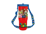 Termo - Sherwood Super Mario, 880 ml, Con cuerda, Térmica, Acero inoxidable