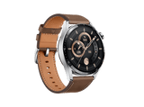 Smartwatch - Huawei Watch GT3 46mm Classic, 14 días, ritmo cardiaco 24h, SPo2, IA+100 deportes, Acero, Marrón