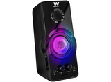 Altavoces con cable - Woxter Big Bass 95 RGB, Audio jack de 3.5mm, USB, Conector de audio adicional, 20W, Negro