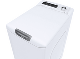 Lavadora carga superior - Haier RTXSG28TMC5/1-37, 8 kg, 1200 rpm, 16 programas, Motor  Inverter, Tecnología Antibacterias, Blanco