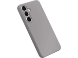 Funda móvil - ISY ISC-2359, Para Samsung Galaxy S25, Silicona,  Gris pardo