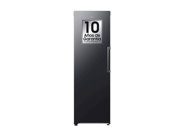 Congelador vertical - Samsung Bespoke AI RZ70H32HDFEF, 323 l, 185.8 cm, Grafito
