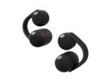 Auriculares True Wireless - Sony LinkBuds Clip, estilo abierto, 3 modos de escucha, IPX4, llamadas nítidas, 37 horas, IA, Táctil, iOS/Android, Negro