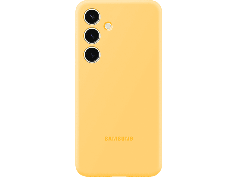 Funda - Samsung, Para Galaxy S24 Plus, Silicona, Trasera, Amarillo