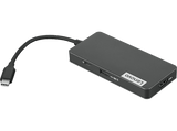 Hub - Lenovo USB C 7-in-1 Hub ROW, USB C 3.2, HDMI, Gris