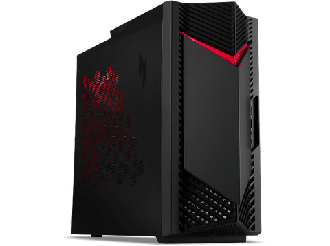 PC gaming - Acer Nitro N50-656, Intel® Core™ i5-14400F, 16GB RAM, 1TB SSD, GeForce RTX™ 3050, Windows 11 Home, Negro