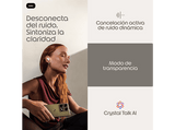 Auriculares True Wireless - motorola moto buds 2 plus, 9h Autonomía, Cancelación activa de ruido, CrystalTalk AI, IPX54, Bluetooth, PANTONE Cool White