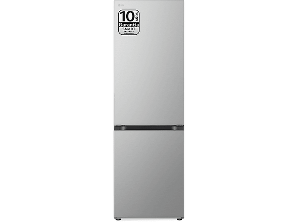 Frigorífico combi - LG GBV3100CPY, No Frost, 186 cm, 344 L,  DoorCooling+™, FRESHBalancer™, Inox antihuellas