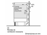Placa inducción - Bosch PID775HC1E, 3 zonas, DirectSelect, PerfectFry Plus,  70 cm, Negro