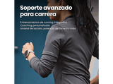 Smartwatch - Amazfit Active 3 Premium, Correa 20mm, Pantalla táctil 1.32 AMOLED, 5ATM, Apex/Silver