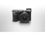Cámara EVIL - Sony  Kit Alpha 6100 (ILCE6100L) + Objetivo  SELP16502 + Tarjeta SD 64GB, 24.2MP, Wi-Fi