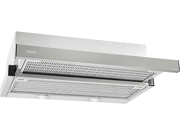 Campana convencional - Teka CNL 6400.2, 2+1 velocidades, 370 m³/h, Stop Programable, 60 cm, Inox