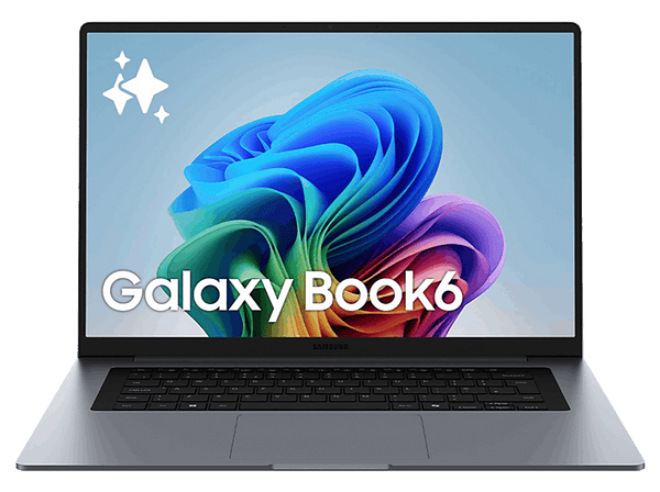 Portátil - Samsung Galaxy Book6 Copilot+ PC , 16" WUXGA, Intel® Core™ Ultra 7 355, 32 GB, 1 TB SSD, Arc™ GPU, Táctil, Windows 11 Home, Sin cargador
