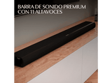 Barra de sonido - Harman Kardon Enchant 1100, Sonido envolvente 3D, Dolby Atmos, DTS:X, MultiBeam, Calibración automática, Canales 11.0.2, WiFi, Negro