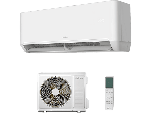 Aire acondicionado Split 1 x 1 - Daitsu Mural Artic DS-9KTP-4, 2322 fg/h, Wi-Fi, Inverter, Blanco