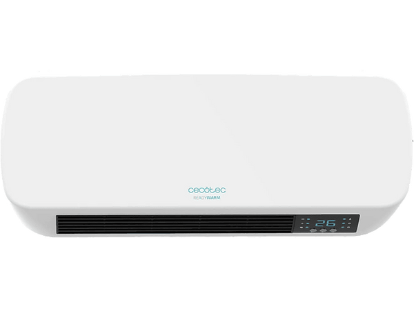 Calefactor - Cecotec Ceramico Ready Warm 5200 Box Ceramic, De pared,  2000 W, 20 m2, Blanco