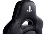 Silla gaming - Nacon PS4 CH-350ESS, Ajustable, 5 ruedas, Licencia de Sony, Reposabrazos, Negro
