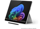 Convertible 2 en 1 - Microsoft Surface Pro Copilot+ PC,13, Snapdragon® X Elite 45 TOPS, 16GB RAM, 512GB SSD, Adreno GPU, Windows 11 Home, Platinum