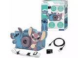 Cámara - Lexibook Infantil con protección Stitch, 40 megapixel, Video 1080 pixel, Incluye tarjeta SD 8GB, Juegos, Azul