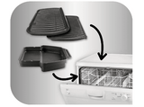 Grill - Tefal GC712D OptiGrill, 2000 W, 7 Modos Cocción, Indicadores Luminosos, Bandeja Recogegrasa, Acero Inoxidable