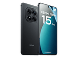 Móvil - Xiaomi Redmi Note 15 Pro, Negro, 256 GB, 8 GB RAM, 6.77 AMOLED FHD+, MediaTek Helio G200–Ultra, 6500 mAh