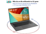 Portátil - LG 14Z90R-G.AD76B, 14 WUXGA, Intel® Evo™ Core™ i7-1360P, 32GB RAM, 512GB SSD, Windows 11