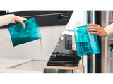 Aspirador sin bolsa - Cecotec Conga PopStar 3000 CarpetClean, Tapicerías, 3en1, 400 W, Depósito 1.2 L, Depósito agua sucia 0.5L, Dark