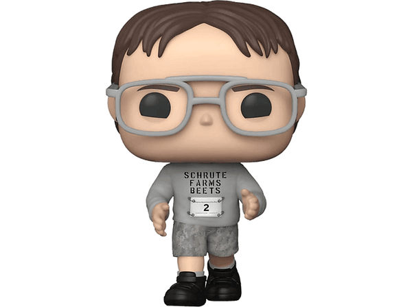 Figura Funko Pop! - Television: The Office -Fun Run Dwight, Vinilo, 9 cm