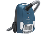 Aspirador con bolsa - Hoover BRAVE, 700W, 2.5 l, Tubo telescópico, Radio acción 7.5 m,  Incluye Accesorios, Azul