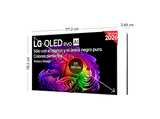 TV OLED 77 - LG OLED77G64LW, OLED 4K, Procesador Inteligente α11 AI Processor 4K Gen3, Smart TV, DVB-T2 (H.265), Gallery Design, Negro
