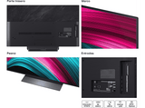 TV OLED 48 - LG OLED48C57LA, OLED 4K, Procesador Inteligente α9 AI Processor 4K Gen8, Smart TV, DVB-T2 (H.265), Negro