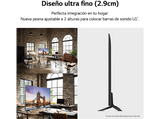 TV LED 43 - LG 43UR91006LA, UHD 4K, Inteligente α5  4K Gen6, Smart TV, DVB-T2 (H.265), Azul Ceniza