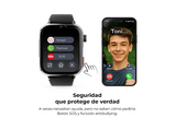 Smartwach infantil - Save Family SaveWatch Plus 2, Correa 22 cm, IP68, WiFi, GPS, 680 mAh, Pantalla AMOLED, Plata/Maui