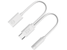 Adaptador USB-C a Jack 3.5mm - ISY IKA 1001, Blanco