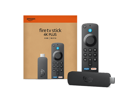 Reproductor multimedia - Amazon Fire TV Stick 4K Plus 2025, Mando voz Alexa, UHD 4K, 8 GB, Quad Core, Wi-Fi 6, Dolby Vision, Dolby Atmos y HDR10+