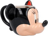 Taza - Minnie Mouse, Forma 3D, Cerámica, 360 ml