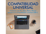 Disco duro SSD externo - Lacie Rugged Mini, 4TB, USB-C, 2.5, Naranja