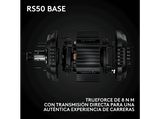 Volante - Logitech G RS50 System, Base accionamiento 8 N�<br/>m, RS Wheel Hub con 13 botones y RS Round Wheel 11″, Trueforce, Force Feedback, PS-PC, Negro