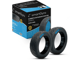 Accesorio patinete eléctrico - smartGyro STREET 2, Pack de Dos Cubierta, Para Speedway, Rockway, Crossover y versiones PRO, Gel, Negro