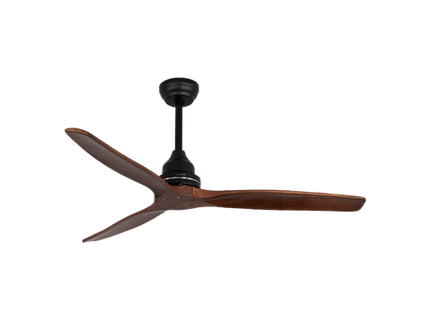 Ventilador de techo - Cecotec EnergySilence Aero 580, 70 W, 3 Aspas, 3 Velocidades, Verano/Invierno, Marrón
