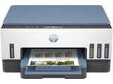 Impresora multifunción - HP Smart Tank 7006, Color, Impresión automática doble cara, Wi-Fi, Azul