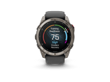 Reloj deportivo - Garmin FĒNIX® 8 PRO, 47mm, AMOLED, Correa de Silicona, Cristal de Zafiro, Buceo Certificado, Negro