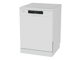 Lavavajillas - Hisense HS643B90W, 15 servicios, 6 programas, 60 cm, Tecnología Inverter, Tercera Bandeja, Blanco