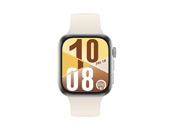Smartwatch - Huawei Watch Fit 4, 1.82" AMOLED, 10 días batería, Compatible iOS - Android, Correa Fluoroelastómero, Blanco