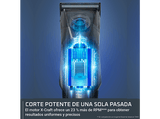 Cortapelos - Rowenta TN9710,  Recortadora Multigroom 16 en 1, Cuchillas con revestimiento de Titanio, 360 min, 7 peines para pelo, Motor 8000 rpm Azul