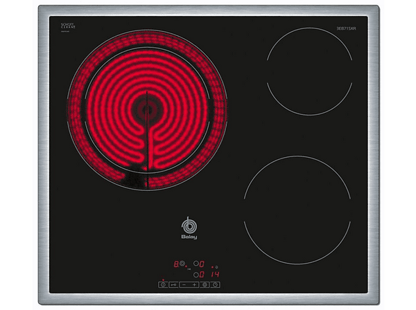Placa vitrocerámica - Balay 3EB715XR 3 zonas 126234