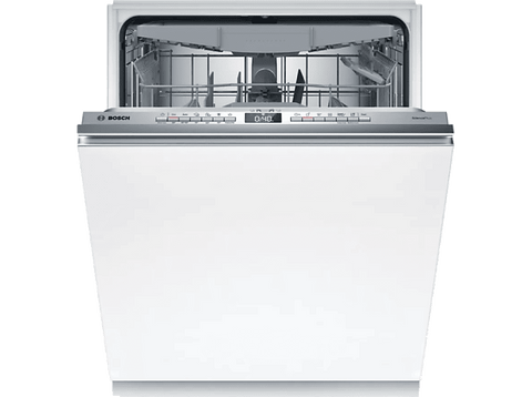 Lavavajillas integrable - Bosch SMV4ECX28E,Serie 4, 14 servicios, 6 programas, 60 cm, Home Connect, Silence Plus, Sin panelar