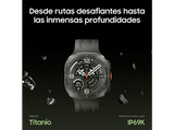Smartwatch - Samsung Galaxy Watch Ultra 2 LTE, 47 mm, 4G, 1.47, Qualcomm SW6100, 64 GB, 2 GB RAM, 800 mAh, Wear OS, Titanio Plata